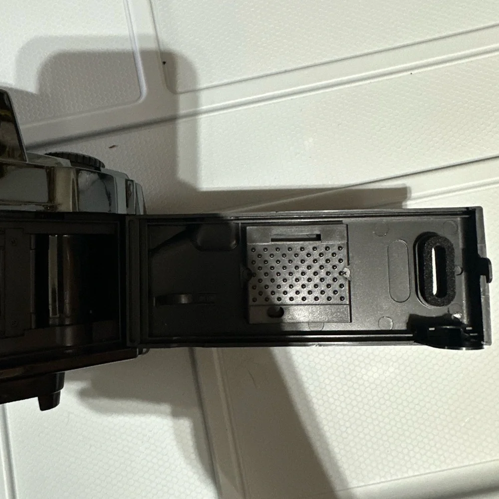 Vintage Canon Motor Drive Red Eye Reduction Black Camera with flash